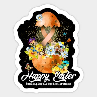 Happy Easter Multiple Sclerosis Awareness Sticker